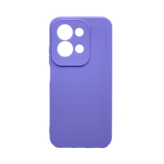 Capa de Silicone Macio com Moldura de Câmera para Xiaomi Redmi 15C 173mm Roxo